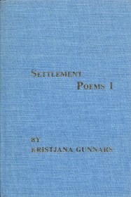Settlement Poems 1 Hard cover